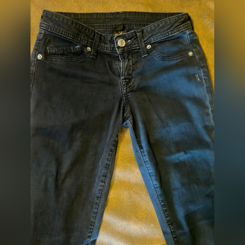 Black "The Shane" Jeans Made By Genetic Senim Size 26